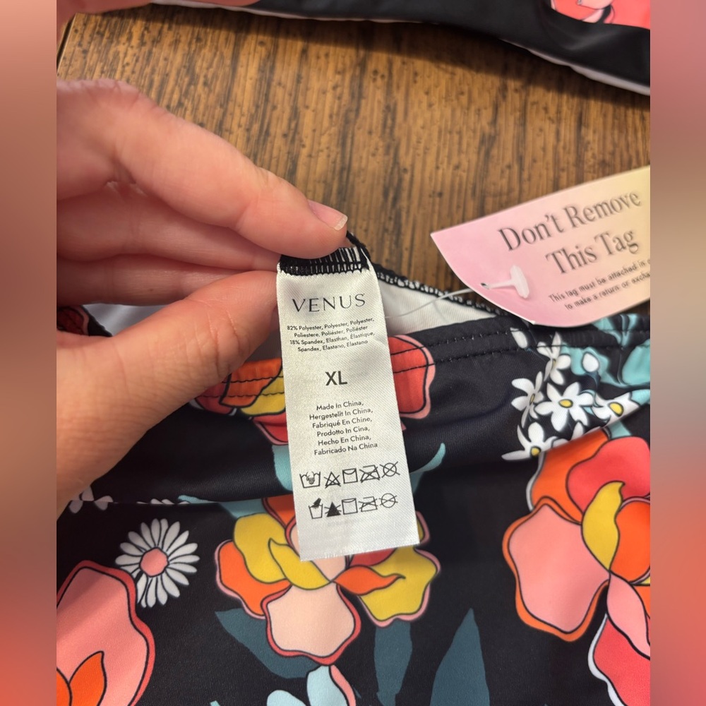 NWT VENUS women’s Tahiti midi bottom and matching top XL - Picture 2 of 12